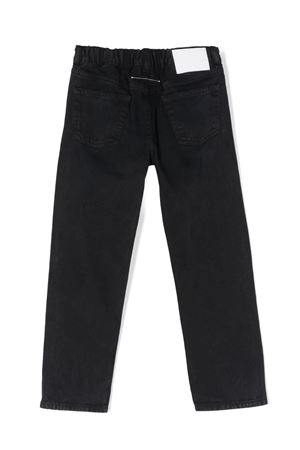 Black cotton jeans MAISON MARGIELA KIDS | M60453MM01KM6900